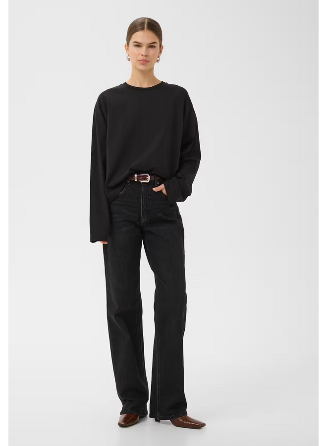 Gestuz Tima Longsleeve Tee NOOS Black