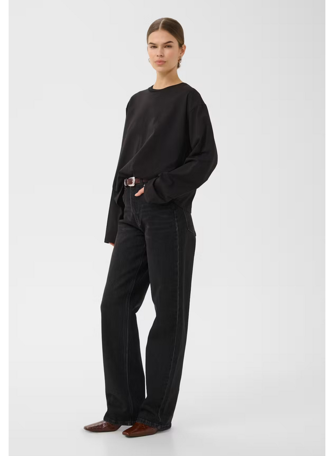 Gestuz Tima Longsleeve Tee NOOS Black