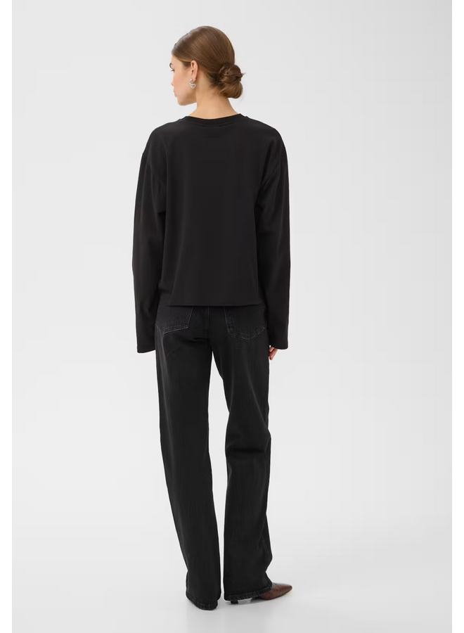 Gestuz Tima Longsleeve Tee NOOS Black