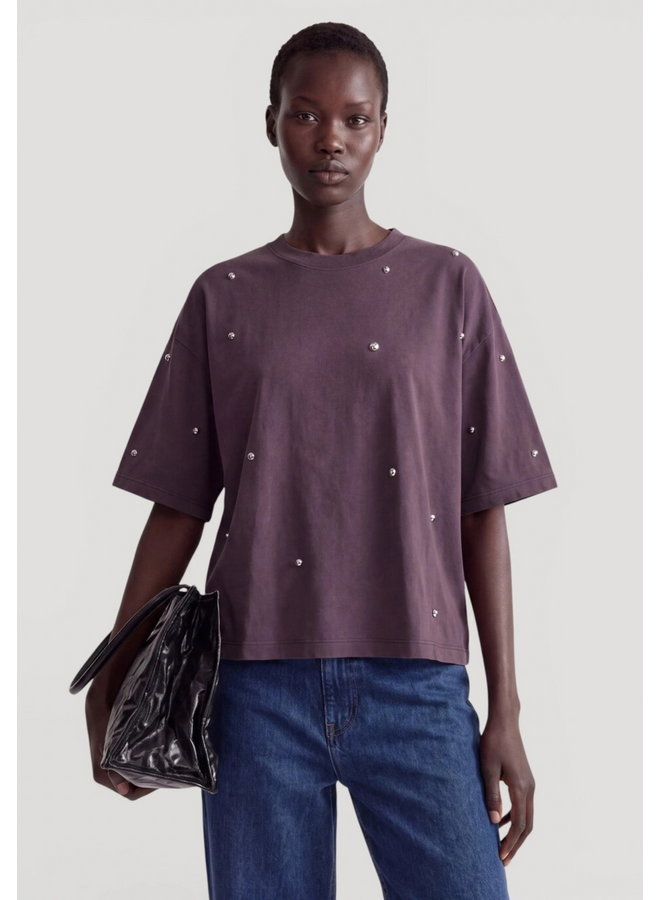 Edited Lolana T-Shirt Plum Perfect