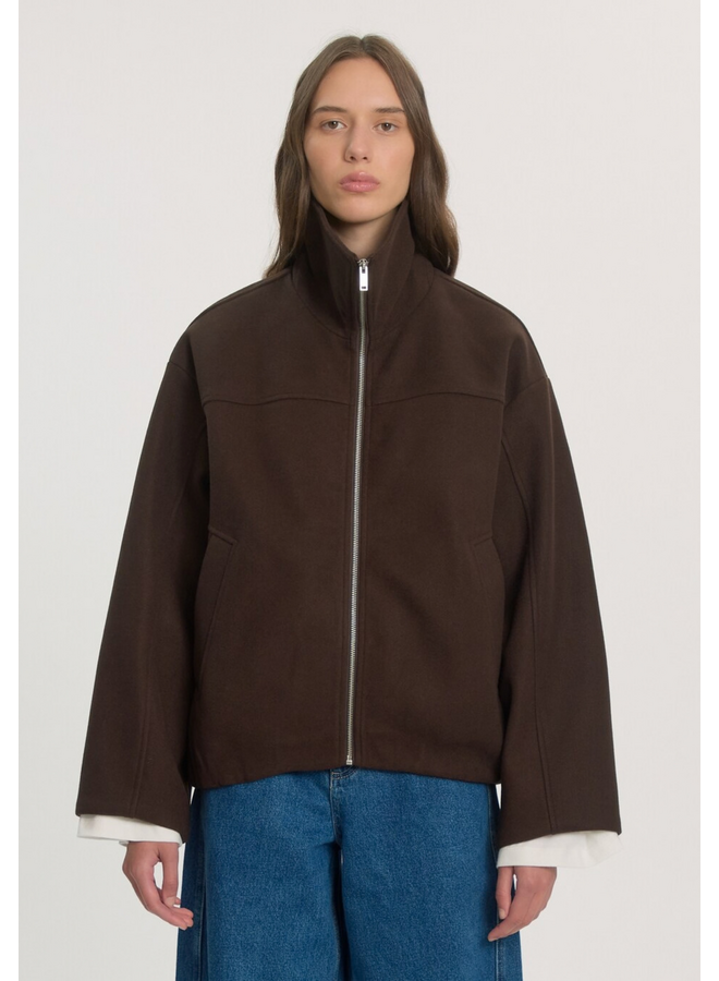 Edited Brodey Jacket Black Coffee