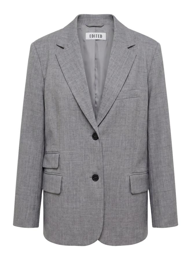 Edited Kelani Blazer Grey Melange