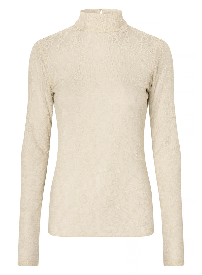 Second Female Luria Longsleeve Lace Tee Birch