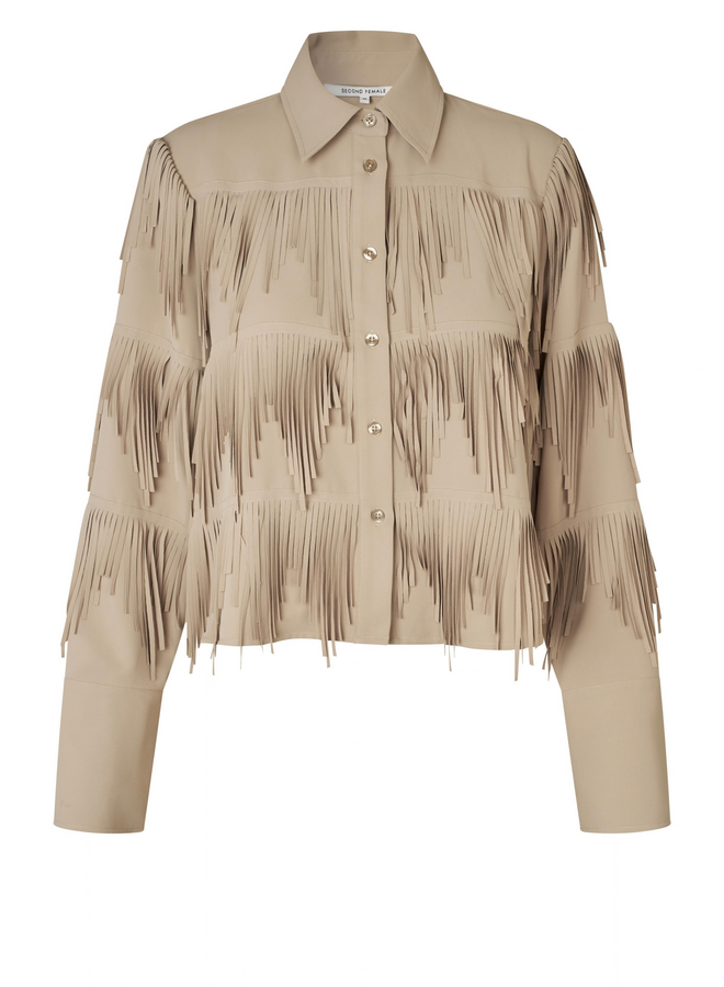 Second Female Dancing Cropped Shirt Chinchilla