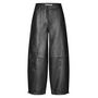 Second Female Aluka Leather Trousers Black