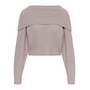 Gestuz Alpha Off Shoulder Pullover Quail Melange