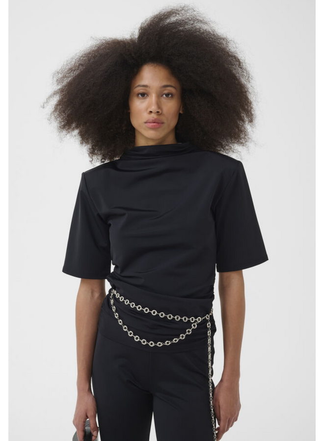 Gestuz Lyrose Top Black