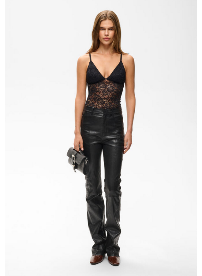 Gestuz Cami Full Lace Top Black