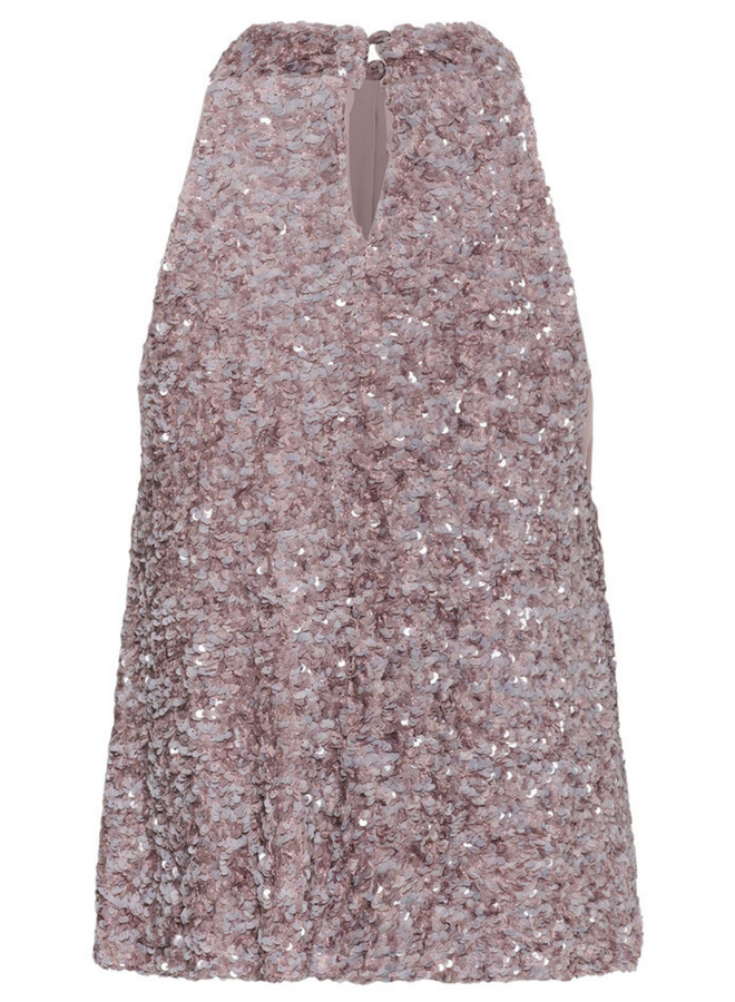 Gestuz Solene Top Lavender Sequins