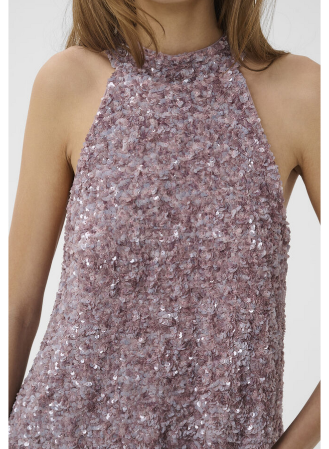 Gestuz Solene Top Lavender Sequins