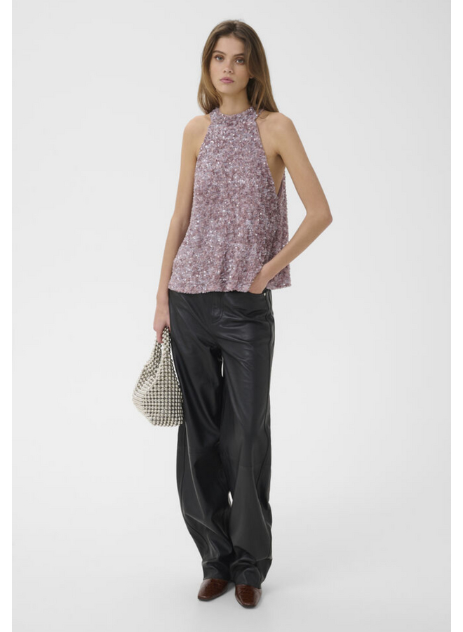 Gestuz Solene Top Lavender Sequins
