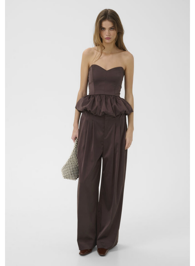 Gestuz Elva Corsage Deep Plum