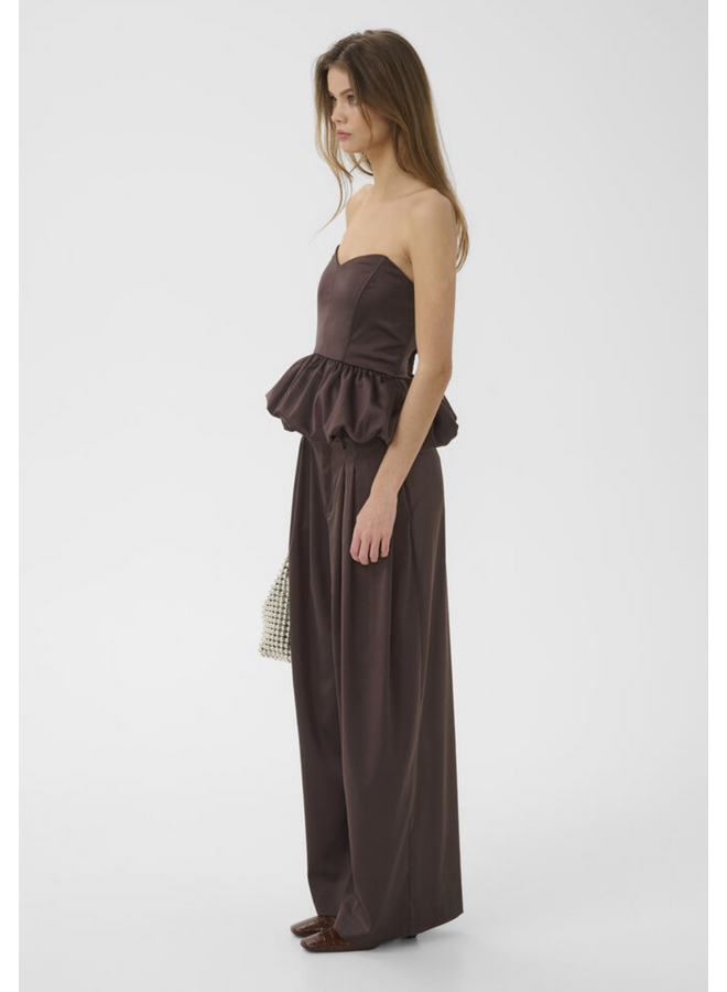 Gestuz Elva Corsage Deep Plum