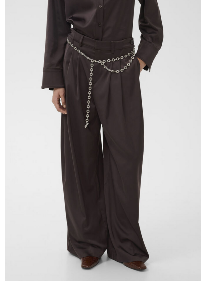 Gestuz Elva HW Pants Deep Plum
