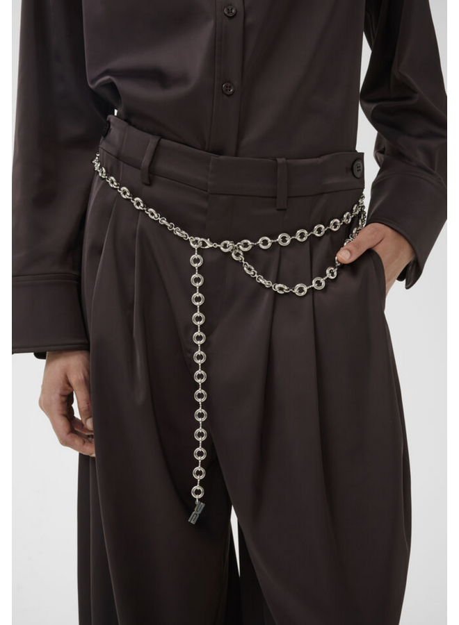 Gestuz Elva HW Pants Deep Plum