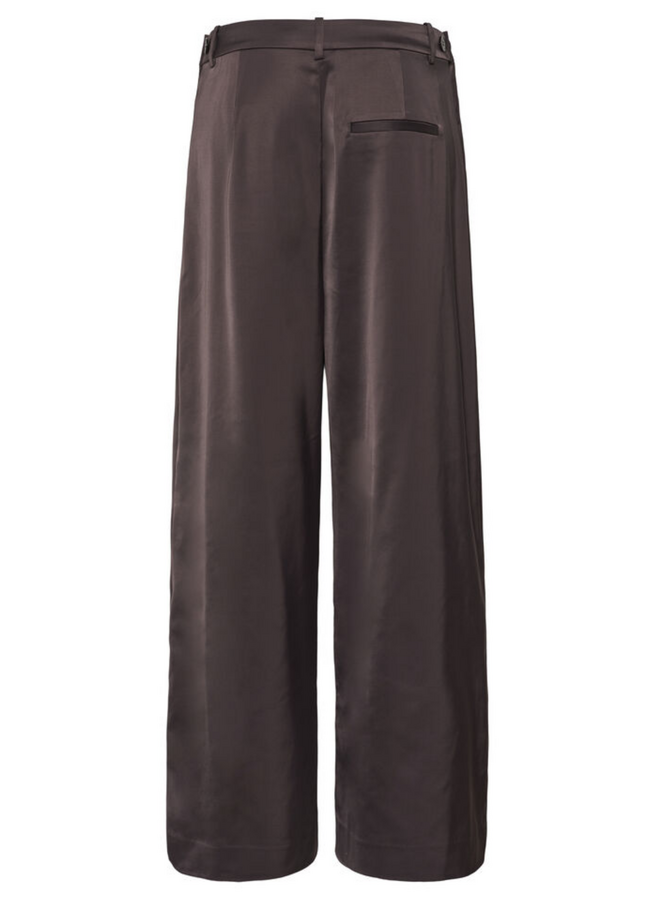 Gestuz Elva HW Pants Deep Plum