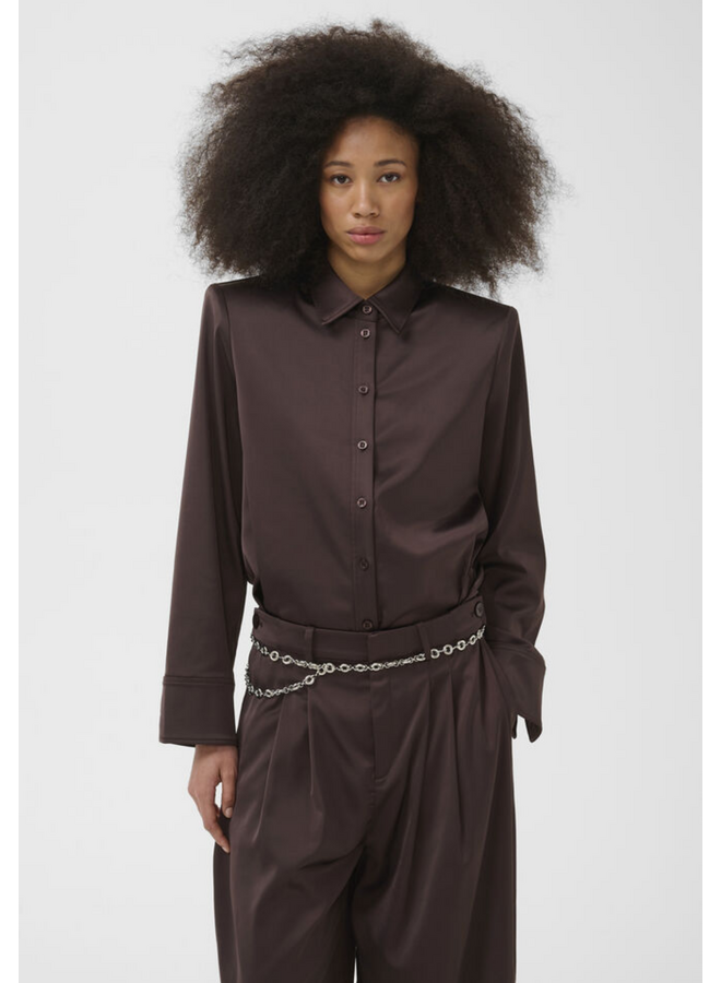 Gestuz Elva Shirt Deep Plum