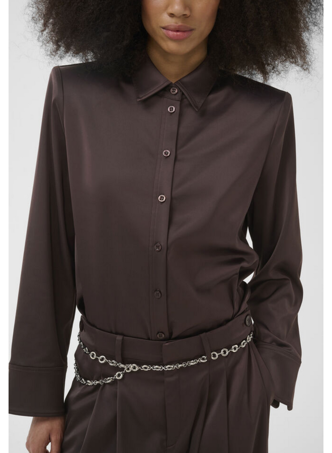 Gestuz Elva Shirt Deep Plum