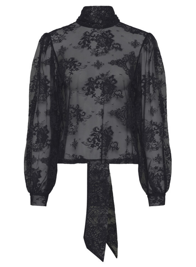Gestuz Ruby Blouse Black
