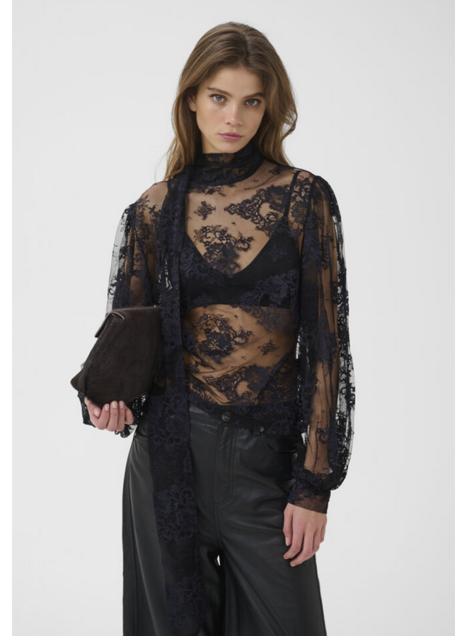 Gestuz Ruby Blouse Black
