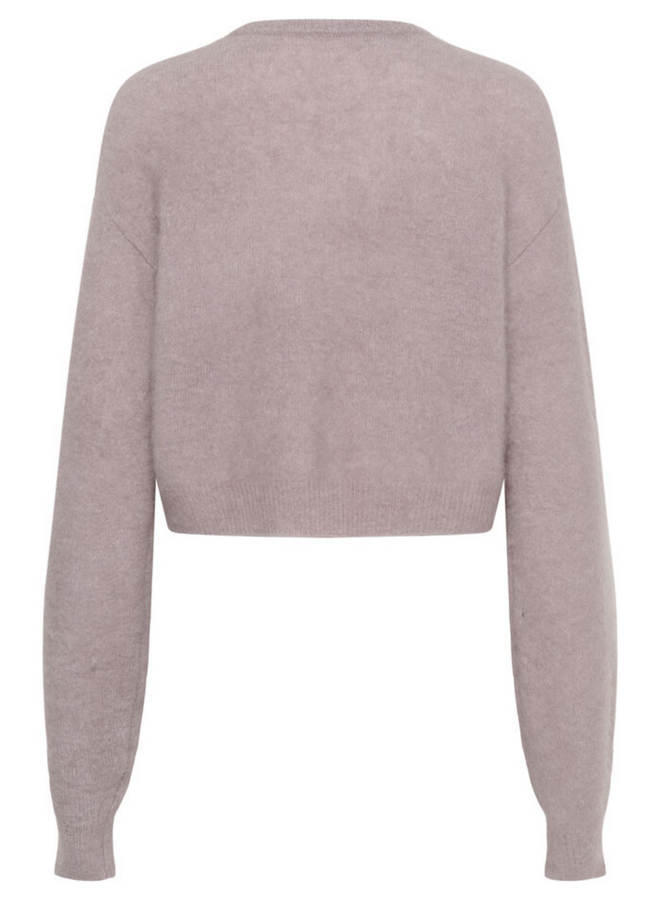 Gestuz Debbie Short Pullover Quail Melange