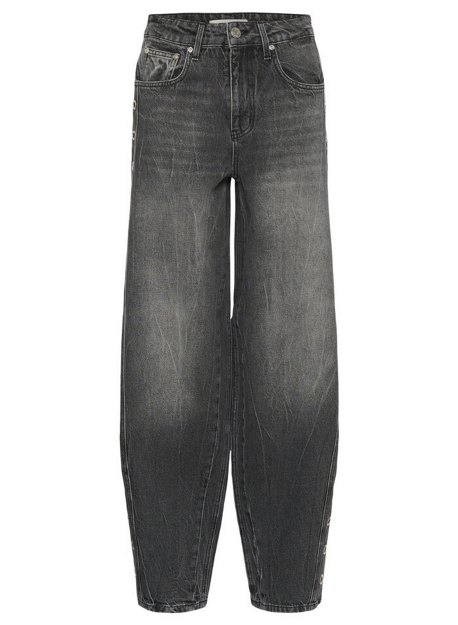 Gestuz Laida HW Balloon Jeans Grey Wash
