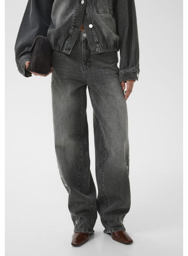 Gestuz Laida HW Balloon Jeans Grey Wash