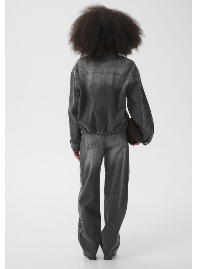 Gestuz Laida HW Balloon Jeans Grey Wash