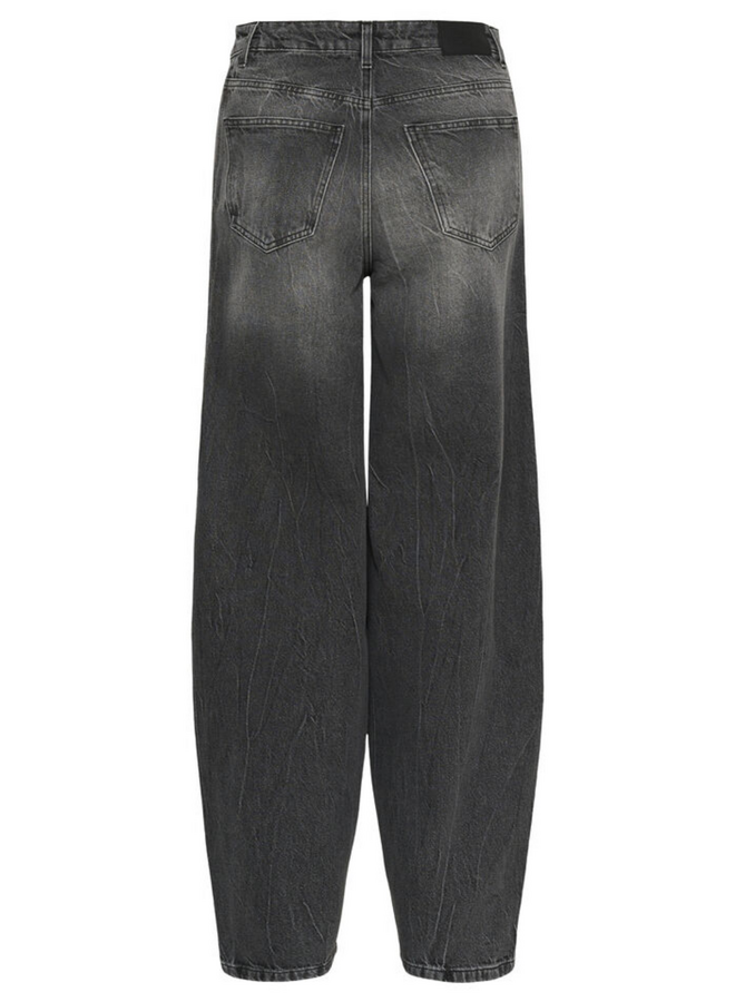 Gestuz Laida HW Balloon Jeans Grey Wash