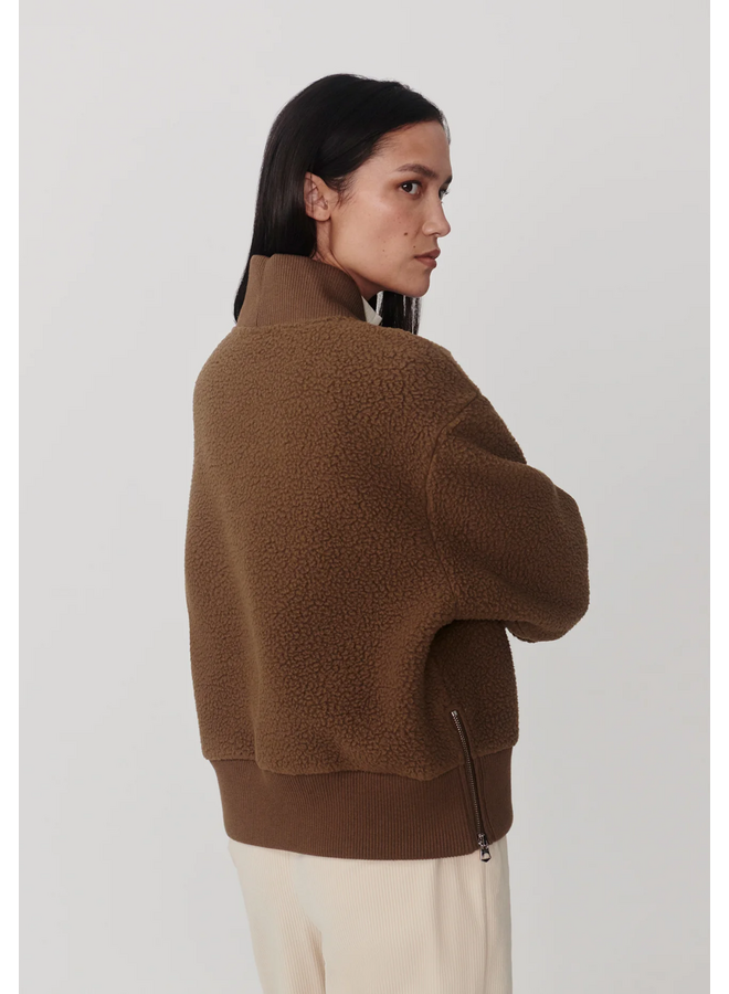 Varley Mumford Half Zip Fleece Teak Olive