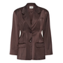 Gestuz Elva Waist Blazer Deep Plum