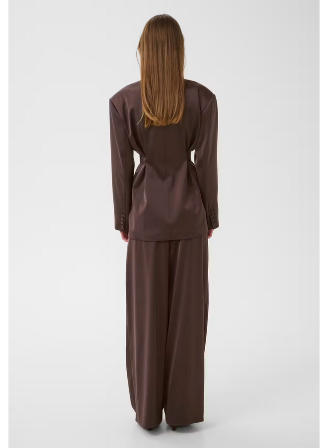 Gestuz Elva Waist Blazer Deep Plum