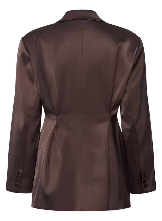 Gestuz Elva Waist Blazer Deep Plum