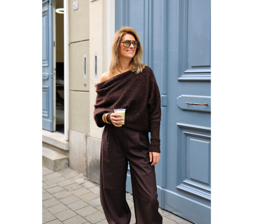Lieke in Gestuz Knit & Barrel