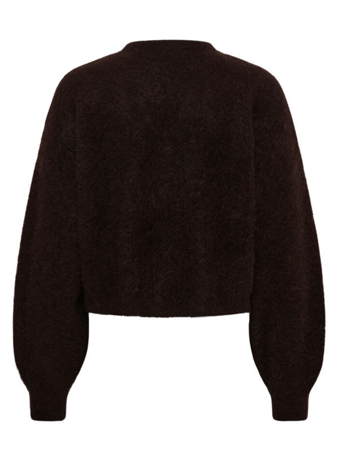 Gestuz Debbie V Cardigan Ganache Melange