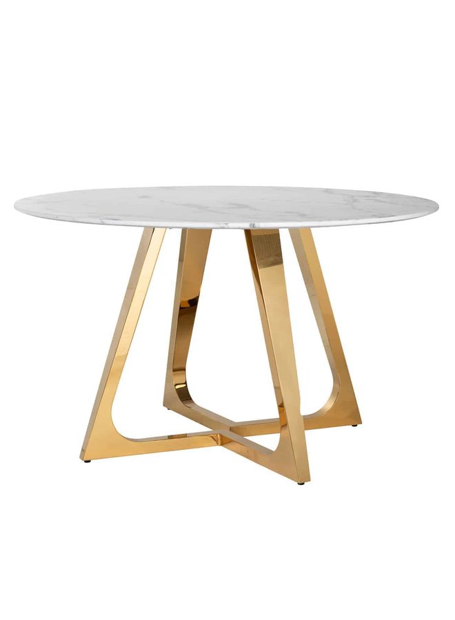 Eettafel Dynasty rond 130Ø (Goud)