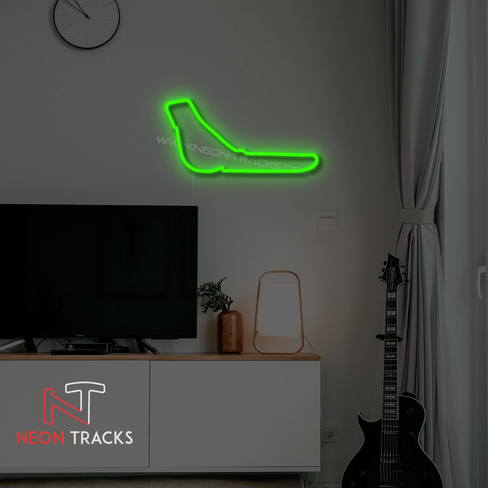 Neon Tracks Autodromo Nazionale di Monza - RGB - Italië