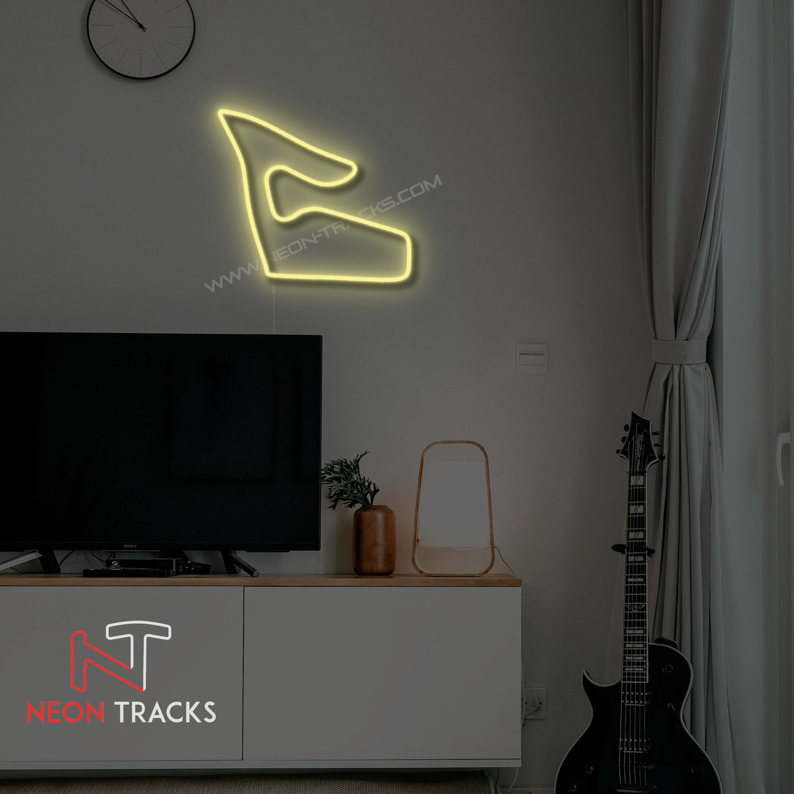Neon Tracks Red Bull Ring - RGB - Austria