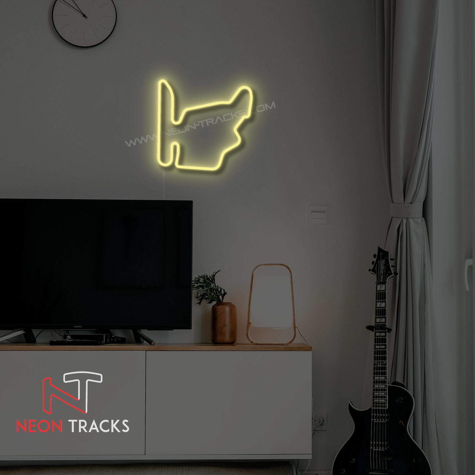 Neon Tracks Hungaroring - RGB - Hungary