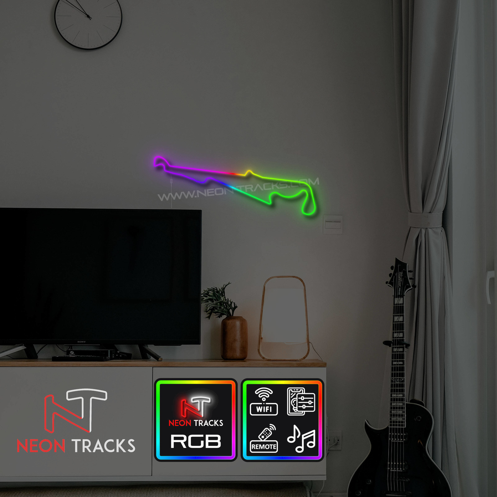Neon Tracks Circuit Paul Ricard - RGB - France