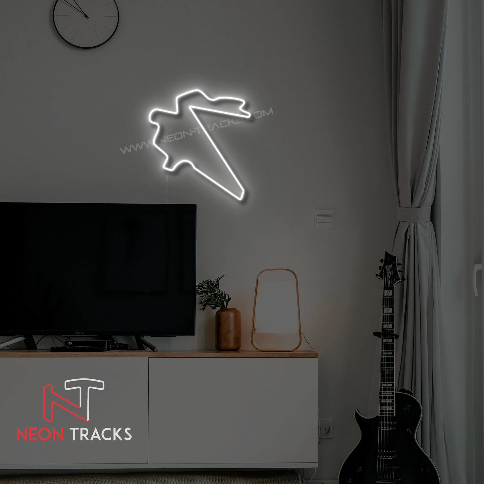 Neon Tracks Korean International Circuit - RGB - Zuid Korea