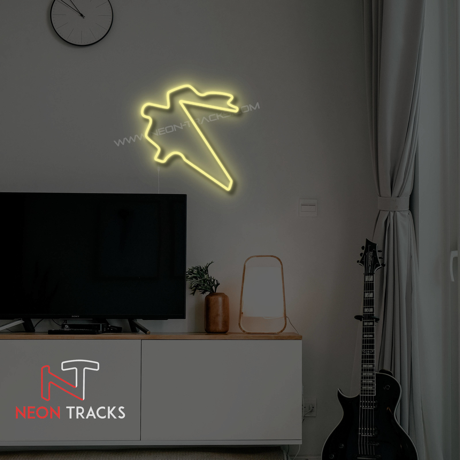 Neon Tracks Korean International Circuit - RGB - South Korea