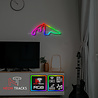 Neon Tracks Yas Marina Circuit - United Arab Emirates Neon Tracks Yas Marina Circuit - United Arab Emirates