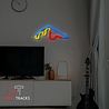 Neon Tracks Yas Marina Circuit - United Arab Emirates Neon Tracks Yas Marina Circuit - United Arab Emirates
