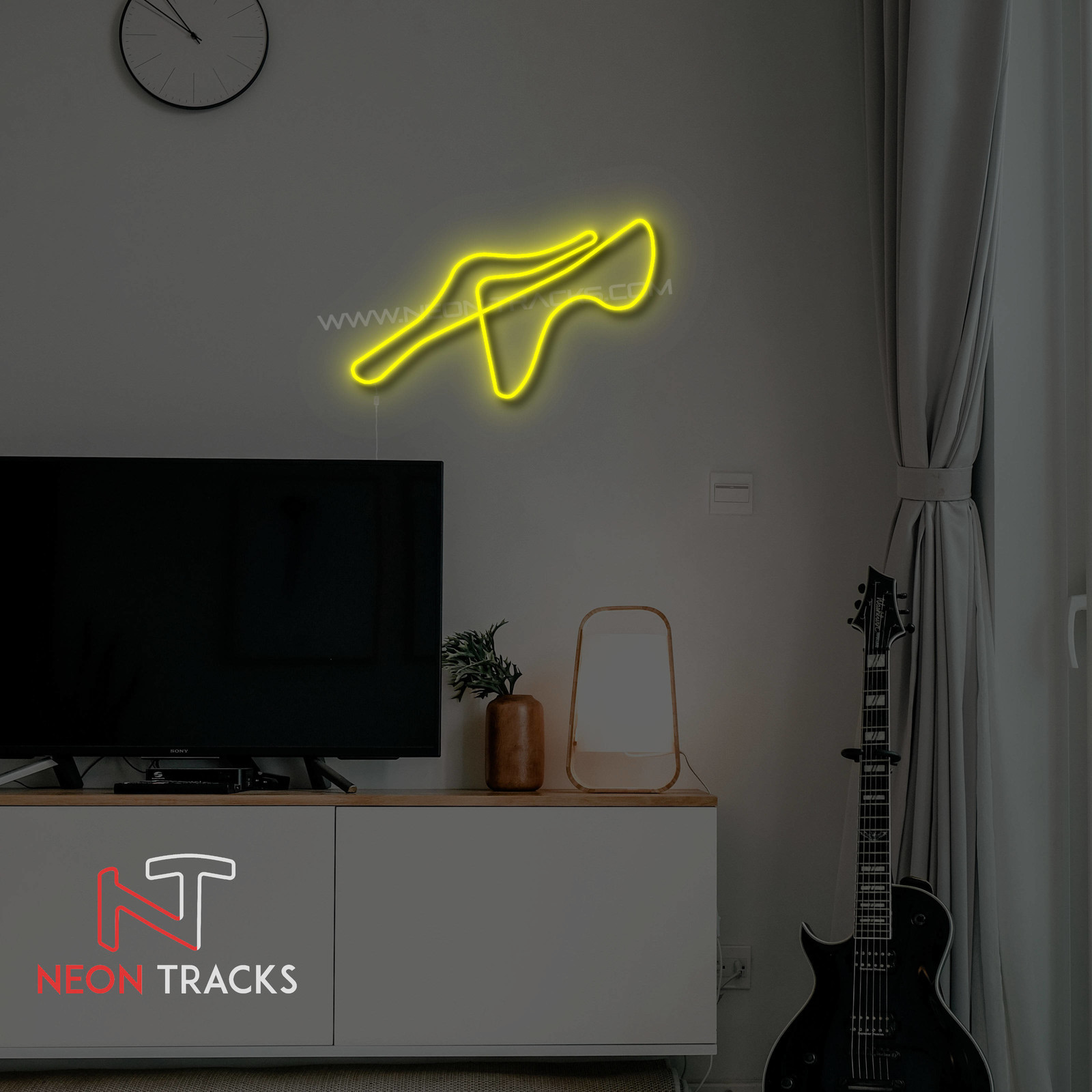 Neon Tracks Pista di Fiorano - RGB - Italië