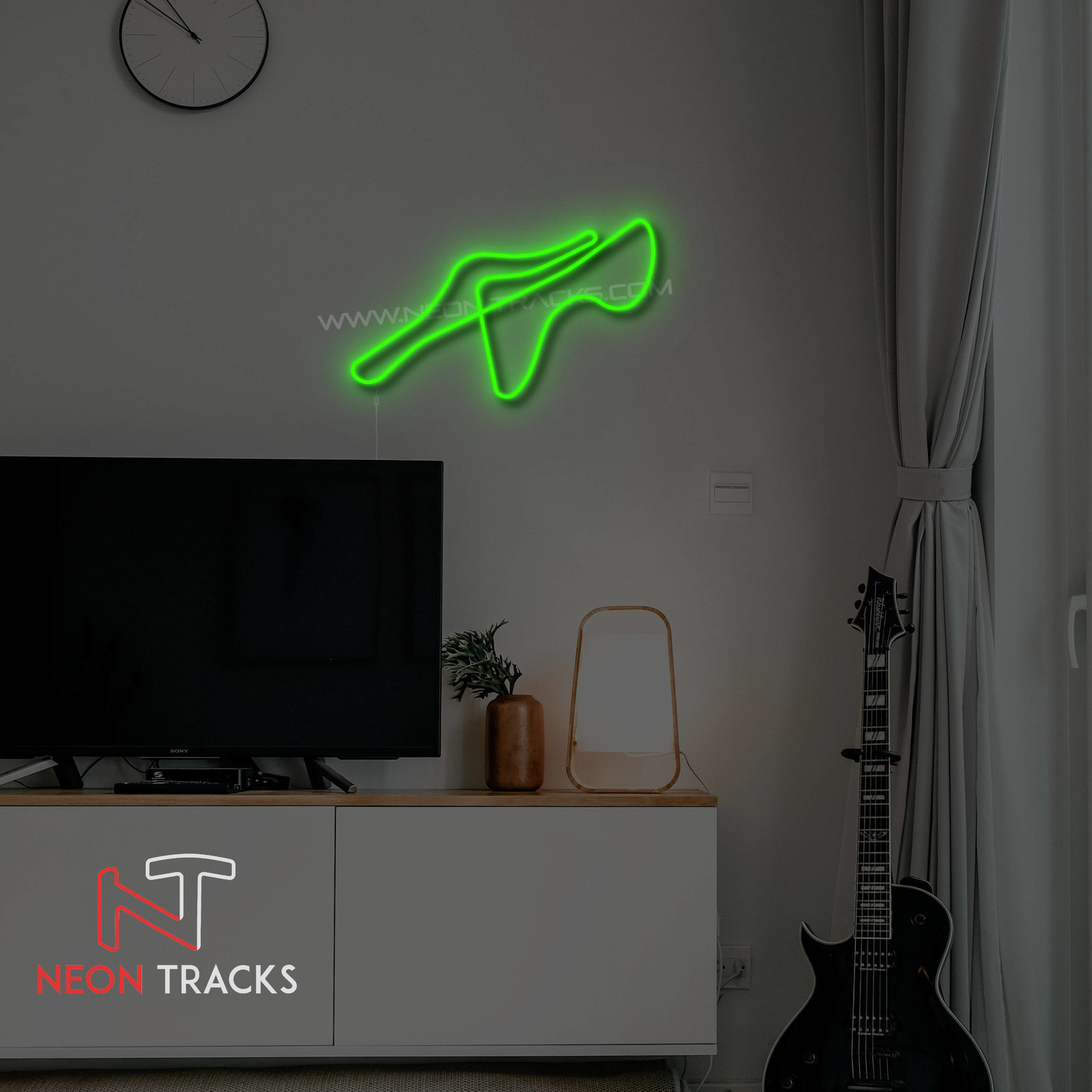 Neon Tracks Pista di Fiorano - RGB - Italy