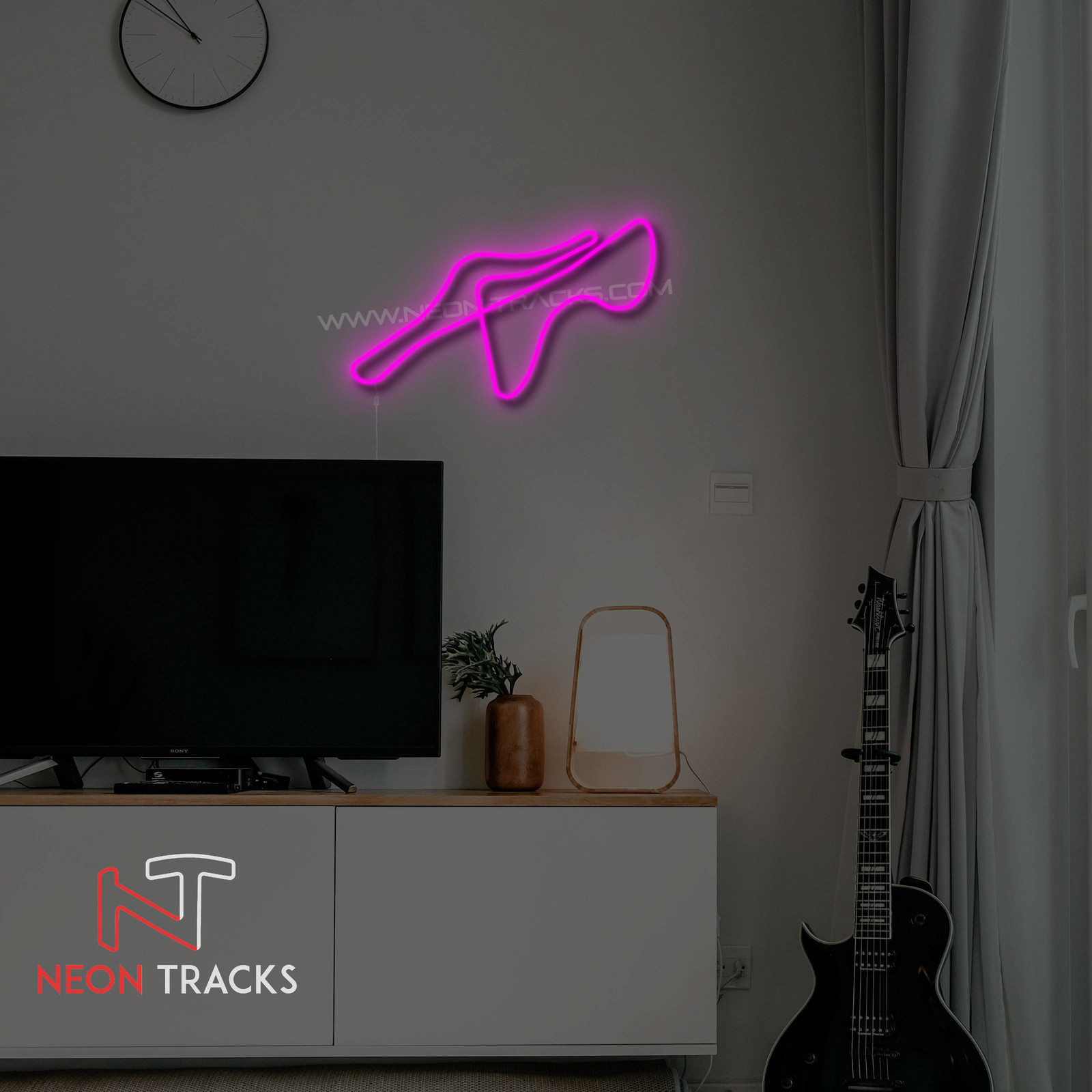 Neon Tracks Pista di Fiorano - RGB - Italy