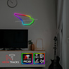 Neon Tracks Knockhill Racing Circuit - RGB - Groot Brittannië Neon Tracks Knockhill Racing Circuit - RGB - Groot Brittannië