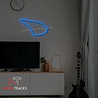 Neon Tracks Knockhill Racing Circuit - RGB - United Kingdom Neon Tracks Knockhill Racing Circuit - RGB - United Kingdom