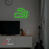 Neon Tracks Road America - Verenigde Staten van Amerika Neon Tracks Road America - Verenigde Staten van Amerika